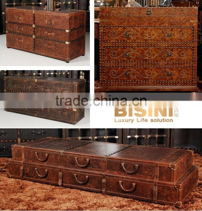 BISINI Office furniture , Leather Office Desk, Study Room Desk, Office Furniture (BF08-0248)