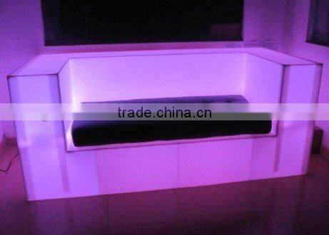 led blue sofa/modern furniture/nightclube furniture
