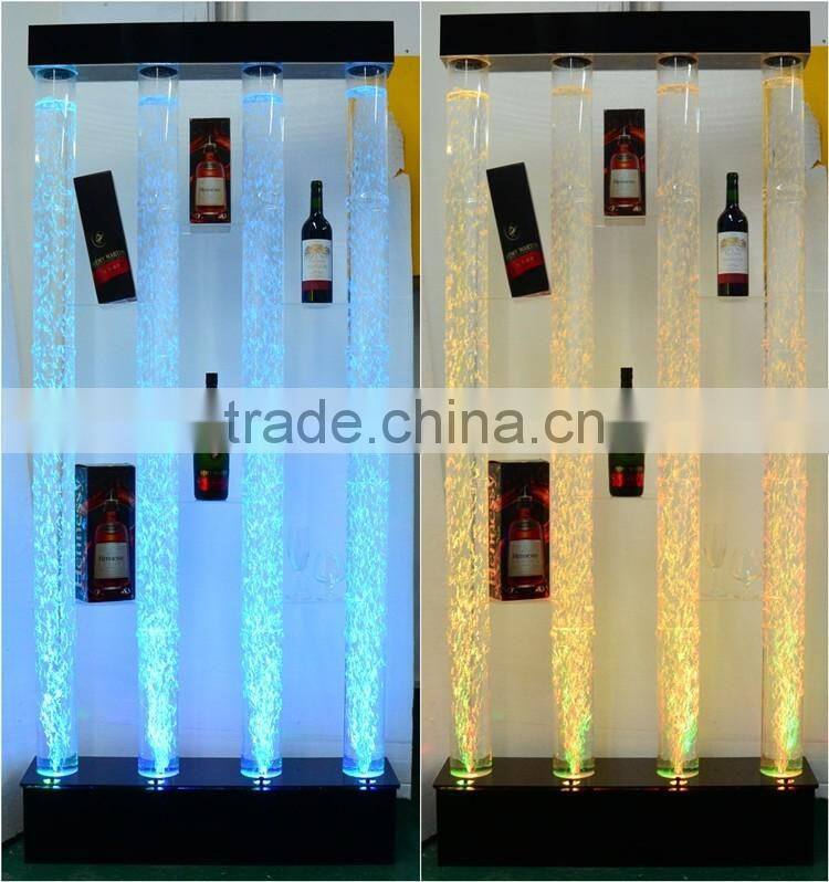 hotel used lighting water bubble wall led illuminated furniture