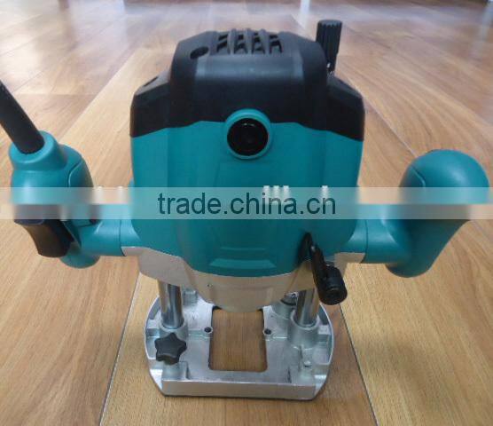 GOLDENTOOL 6mm/8mm 1200w Power Small Plunge Router Milling Machine Portabel Electric Hand Mini Wood Router