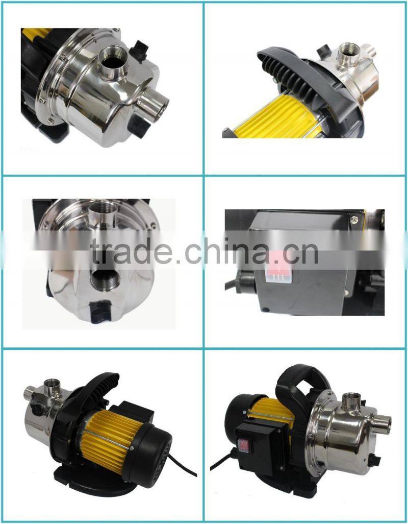 800W Economic Type Electric Stainless Steel Garden Water Pump For Domestic House