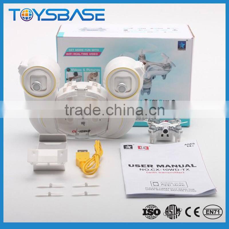 Cheerson CX-10WD CX10WD CX-10WD-TX Mini pocket selfie Drone Quadcopter with Camera Drones RC Helicopter Remote Control Toys