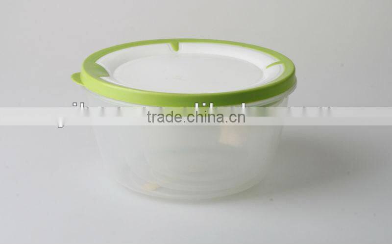 Round Shaped Clear Eco Friendly Plastic Container