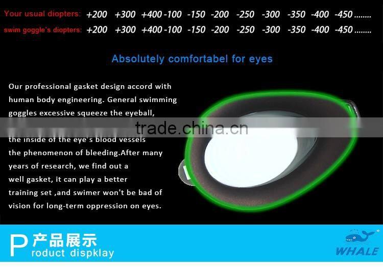 Myopia Swim Goggle With Detachable Lens( -1.50 to-7.00)