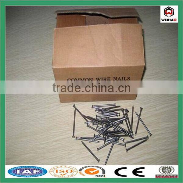 High quality hard Steel Common round wire nails supplier from China