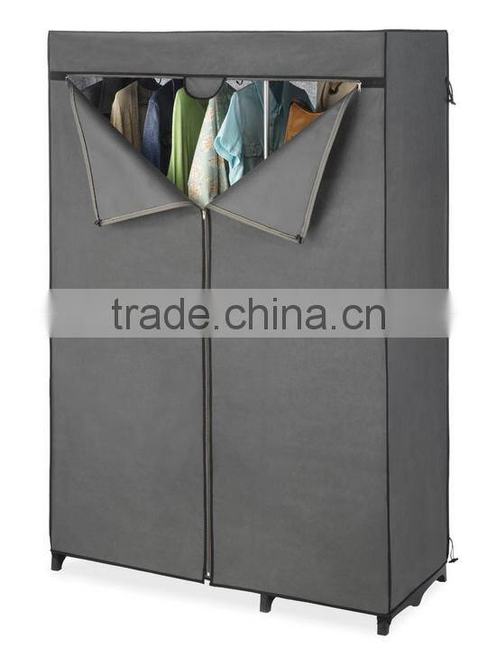 2017 good qulaity Non-Woven fabric Portable Clothes /Storage/ Closet/ folding clothes cabinet