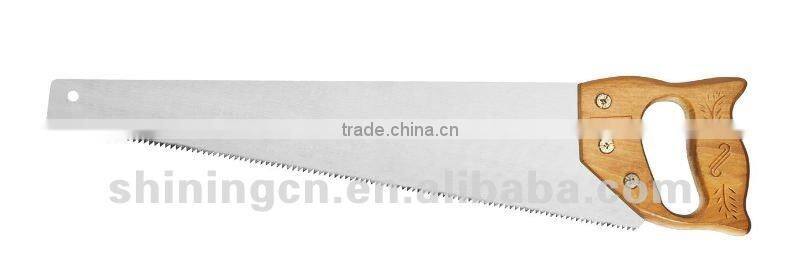 wood handle high quality polish treatment hand saw SH315