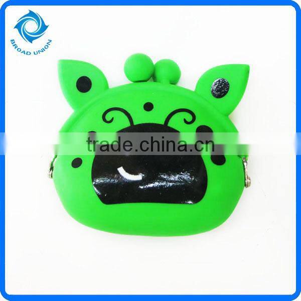 Hot Sale Pink Beautiful Round Wallet Coin Pocket