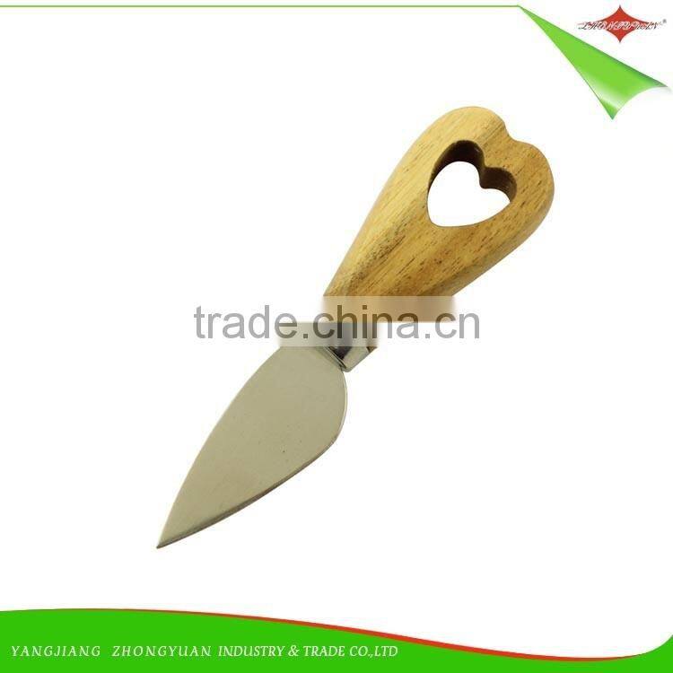 ZY-B9006 4pcs wood handle cheese knife set cheese cutter set cheese tools set