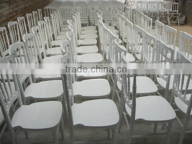 crystal napoleon chair for wedding party rental