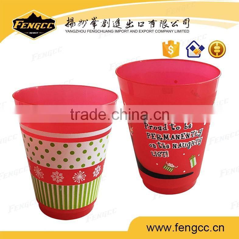 300ML Eco-Friendly Halloween Plastic Water Cup