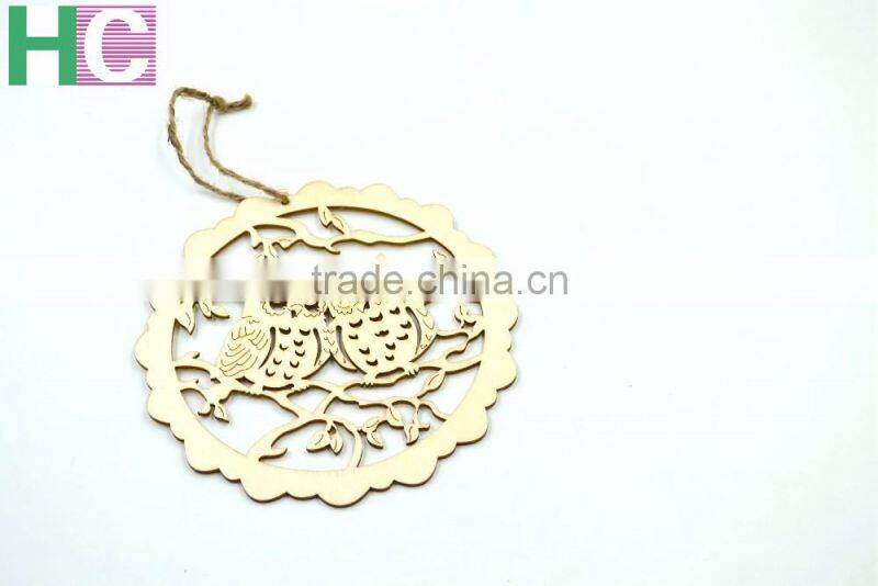 2017 promotional small wooden diy toy crafts