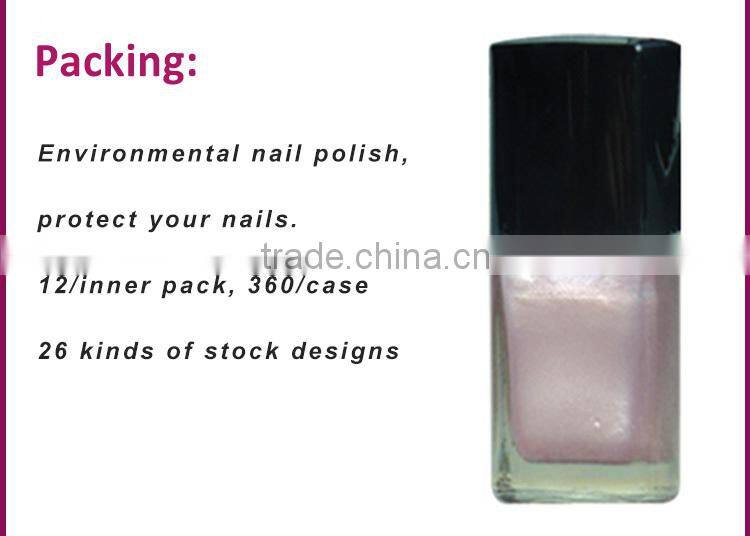 Professional colors Nail Polish Bottled for girl