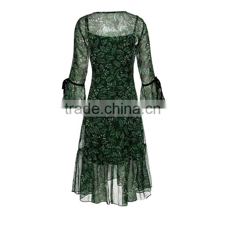 Feeling girl dress african print designs pakistani chiffon dress