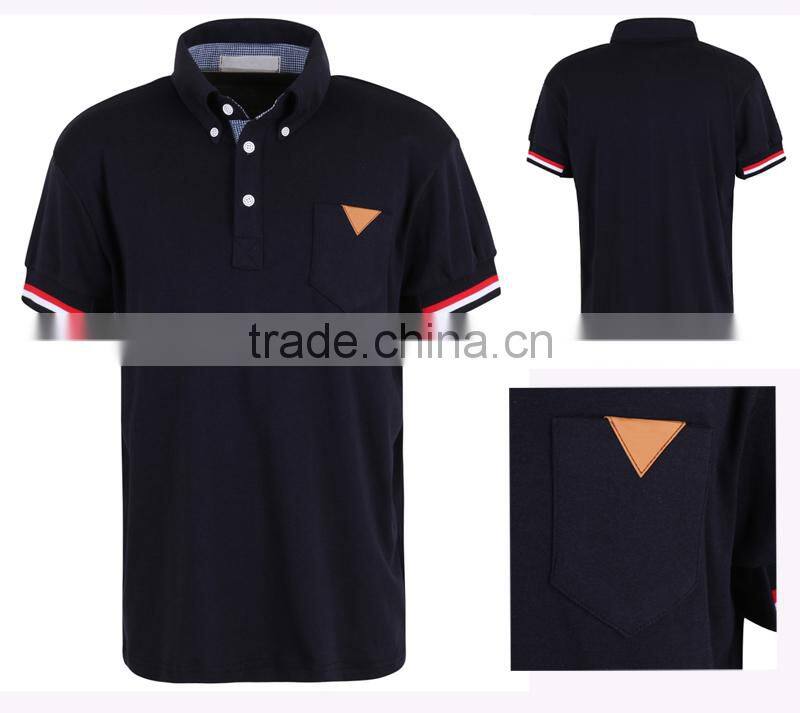 Classic-Fit Polo Shirt, mens polo shirt thick pique
