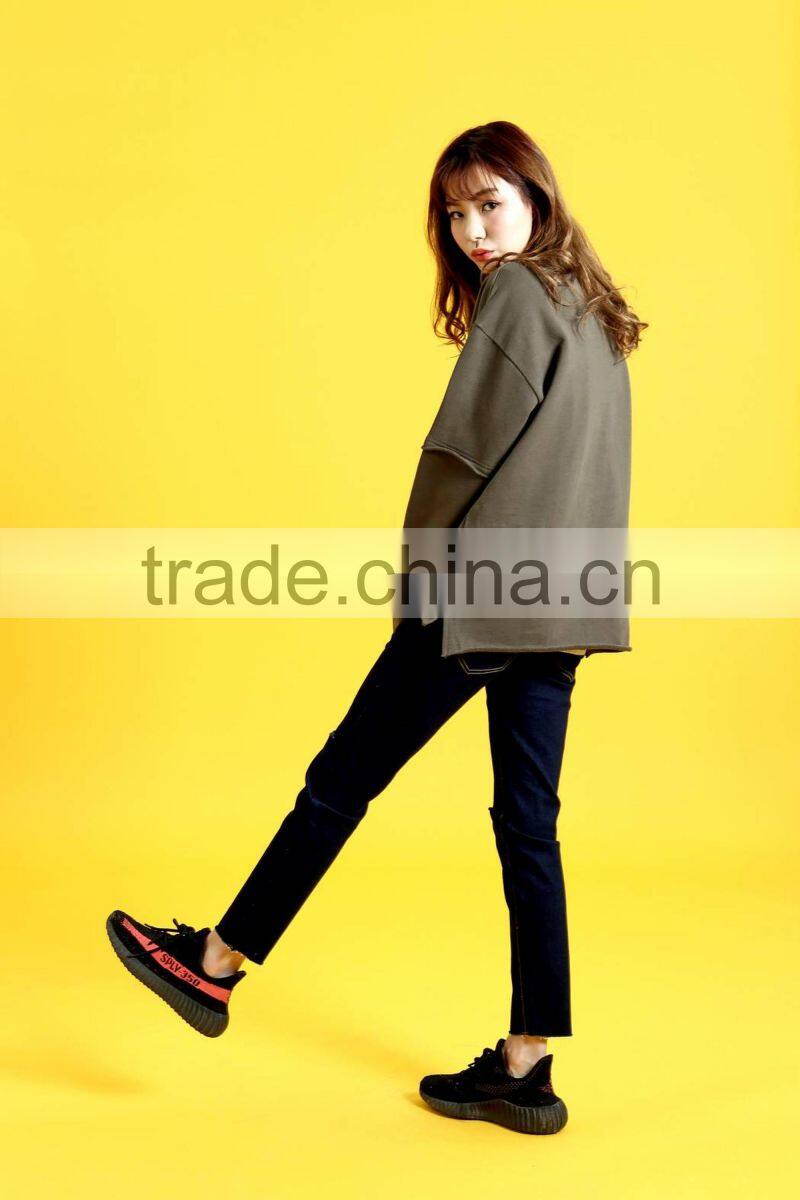 2017 korean xxx image hip hop clothing sweatshirt woman