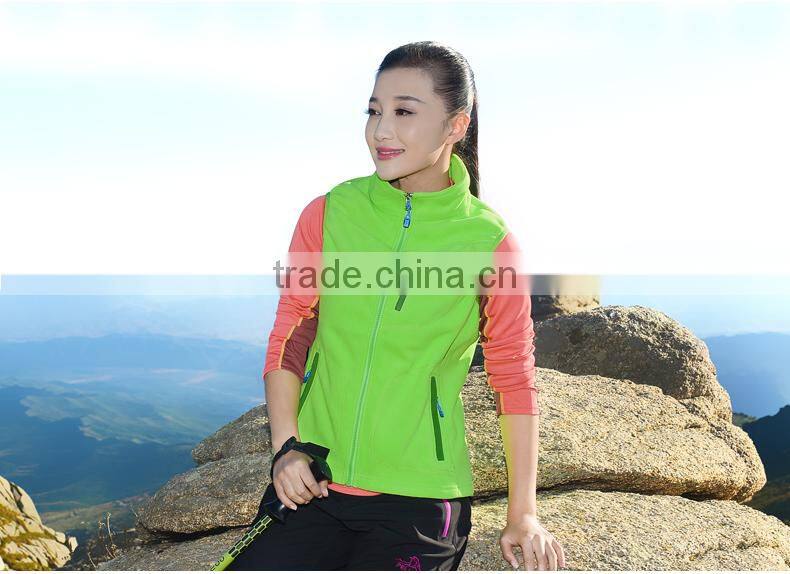 Customized Design Women Cheap Polar Fleece Vest