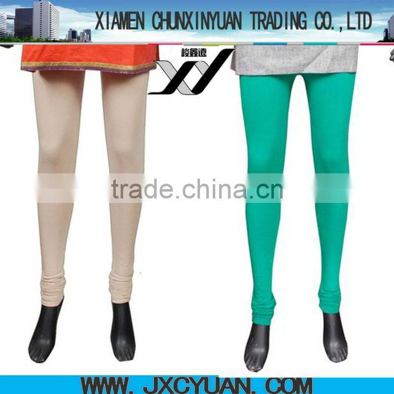 China women clothing women and ladies high quality cotton spandex long leggings