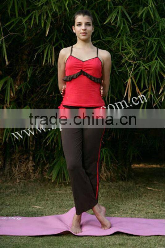 Comfortable body cut ladies yoga set, new yoga clothes, women yoga wearOEM#YJ50584