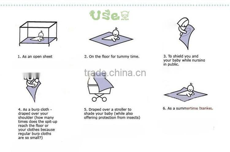 Hot sale 100% cotton baby swaddle blankets