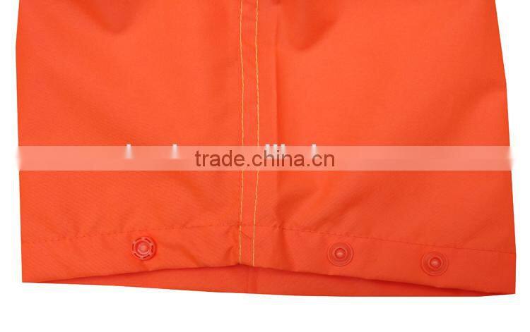 Yellow wear EN20471 dhl workwear outer wear reflective raincoat