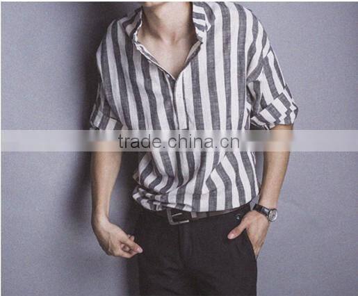 Stripes men's long sleeve shirt