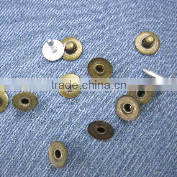 all kinds of metal jean rivet for garment/handbags/cap