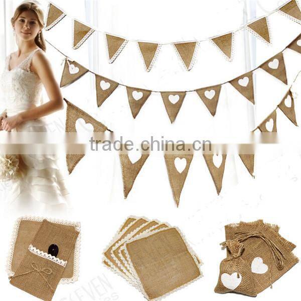 Mr & Mrs Bunting wedding decor , Top Table Decor