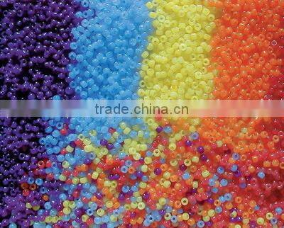 changing colors uv bead in the sun