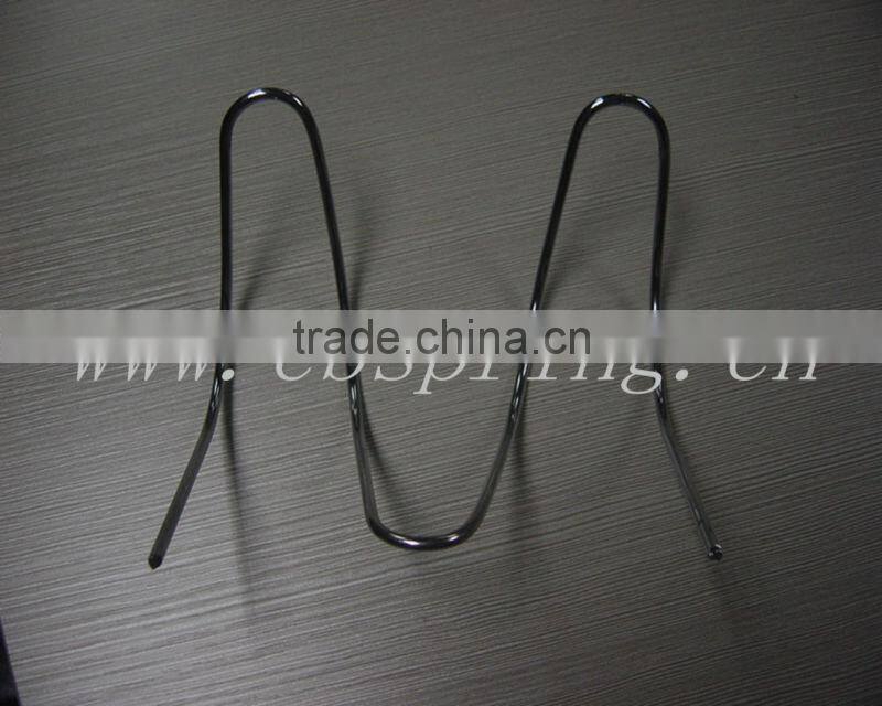 Butterfly edge support springs for bed mattress