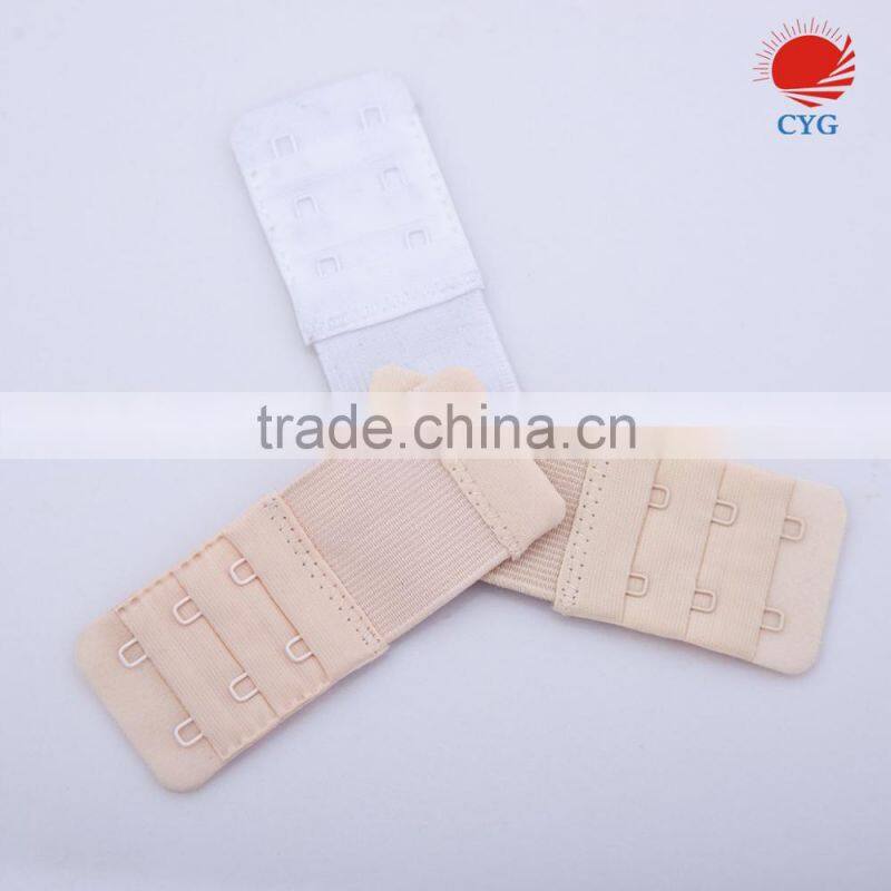 CYG HOT SELLING Elastic bra extend hook and eye tape for sale