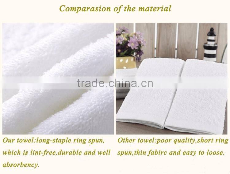 Cheap face towel personalized for home/hotel/spa/camping