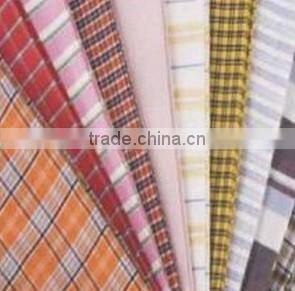 100 cotton yarn dyed fabric