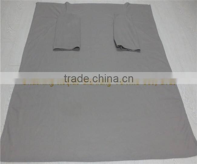 Custom remote control adult TV blanket polar fleece