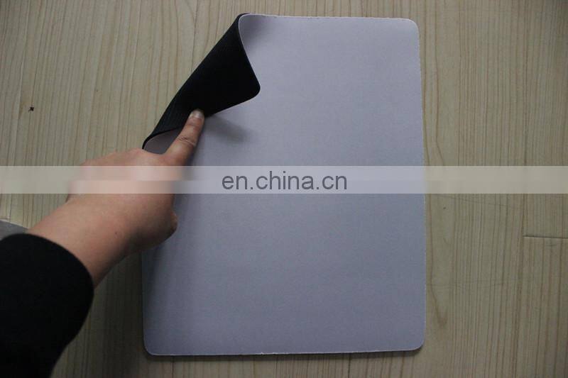 subliamtion mouse pad,white fabric
