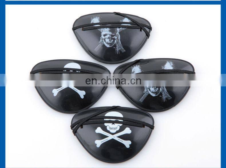 New arrival wholesale Halloween decoration Props Pirate single eye mask Goggles
