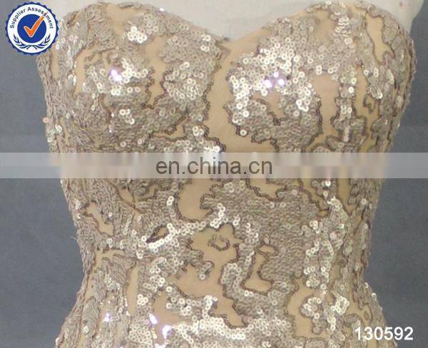 2014 Sexy shiny gold club dress for women