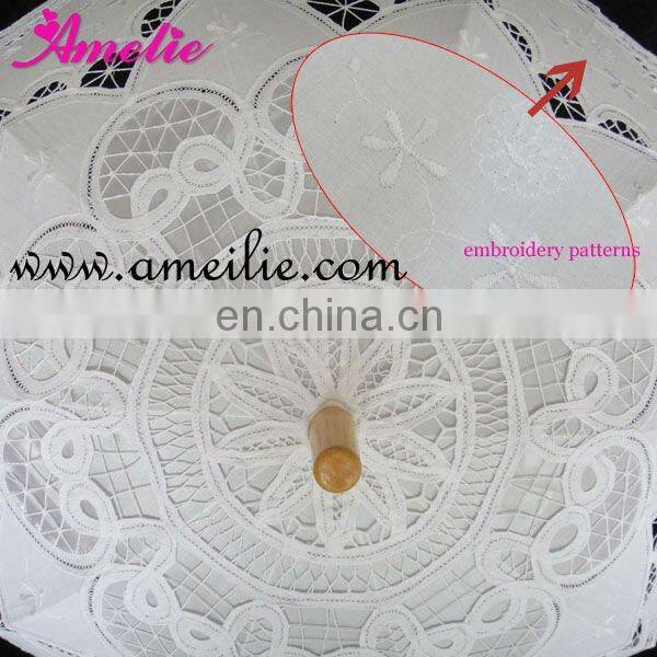 Spring Free Promotion home use white parasol