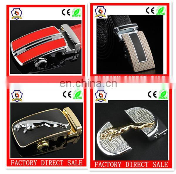 Factory price and free samples silver and gold colors simple belt buckles (HH-buckle-179)