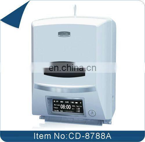 Jumbo Roll Top quality New Design Bathroom Automatic LCD Sensor Paper Dispenser with Lock CD-8788C
