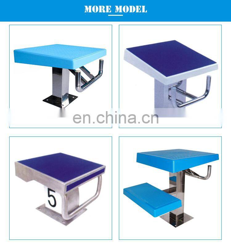 Swimming Pool Equipment Used Competition Starting Blocks For Swimming Pool