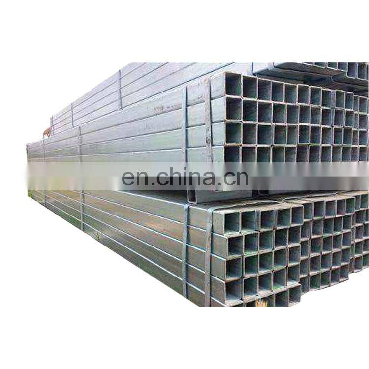 New design construction ST35-ST52 galvanized square tube size