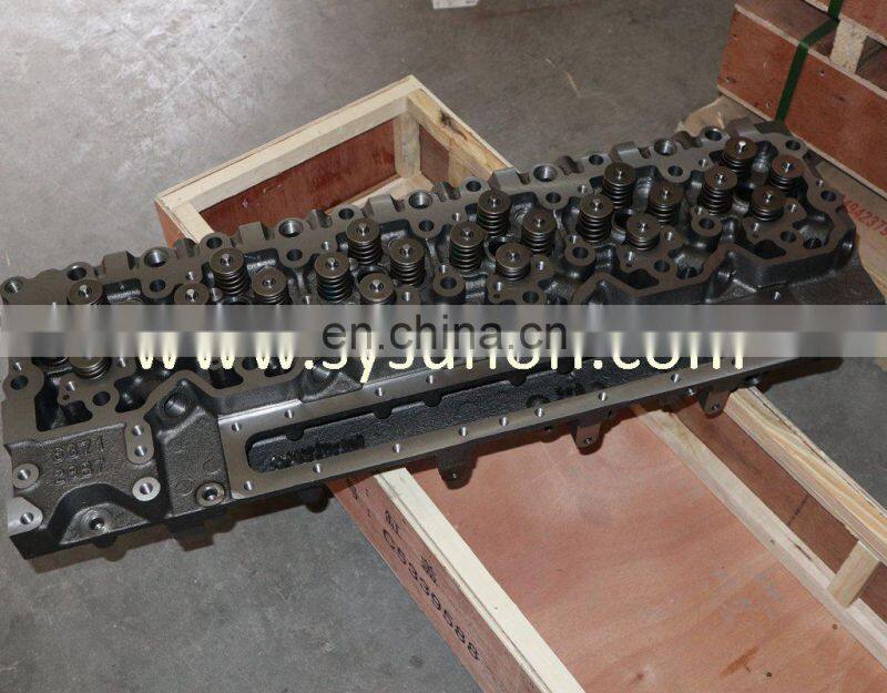 Genuine engine parts cylinder head 4942138 5282720 4987984 4942137 4987983 ISLE engine cylinder head assembly for truck