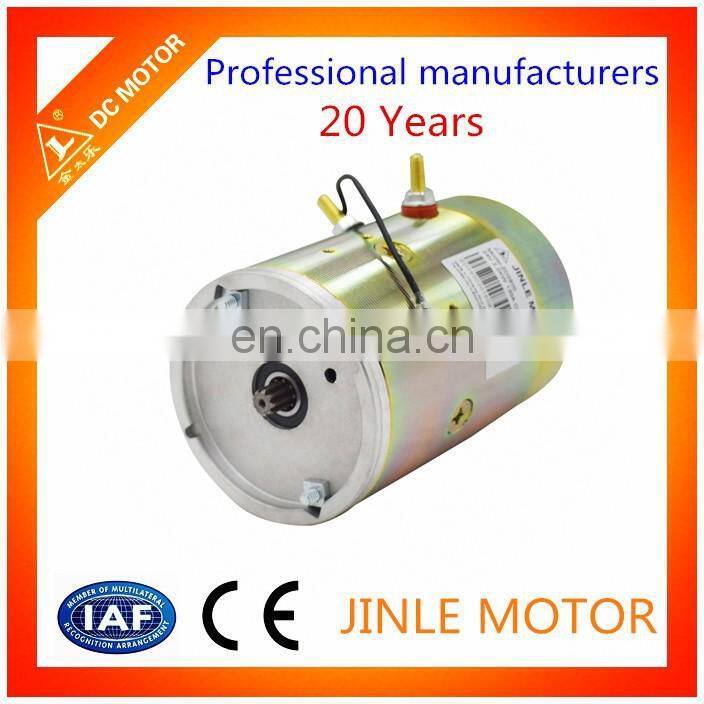 24VDC 2KW ZD2930 DC Hydraulic Motor For Forklift truck