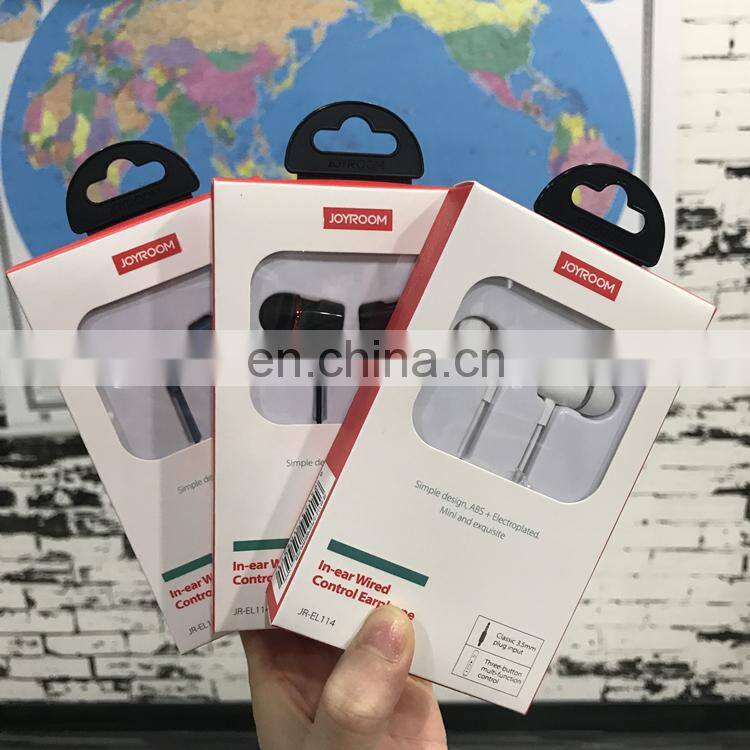 JOYROOM earphones Metal new design stereo earphone