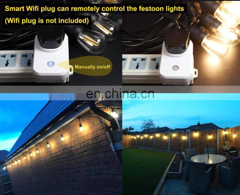 Commercial item led lighting weatherproof led string light outdoor