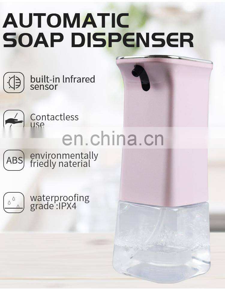 Dry battery 280ml 350ml touchless liquid foam wall mounted customized infrared sensor nontouch foam soap dispenser