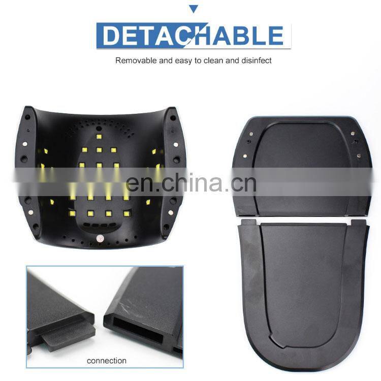 Wholesale 48W led light manicure dryer machine uv phototherapy hands and feet 2 with 1 nail led lamp led nail dryer nails tool