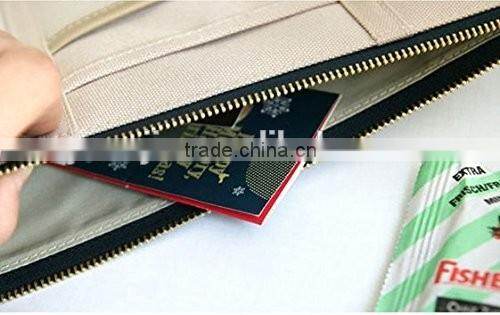 New Multi-purpose Auto Car Sun Visor Organizer Pouch Bag Card Storage Holder Beige