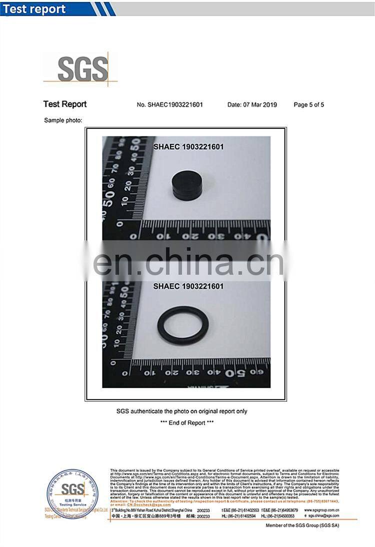 High Quality Pump Shaft NBR FKM EPDM Silicone Rubber O-Ring Seal Custom Gasoline Resistant Rubber O Ring